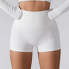 High Waist Workout Running Elastic Thread Belly Contracting Women's Shorts