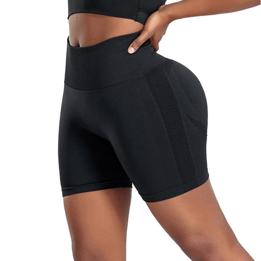 High Waist Push Up Shorts - Luxifits