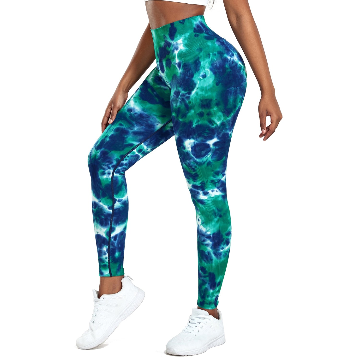 Drip Dyeing Leggings - Luxifits